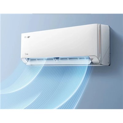 美的（Midea）KFR-26GW/M1-1 壁挂式空调 新一级能效变频节能省电 冷暖壁挂式智能防直吹壁挂式挂机空调