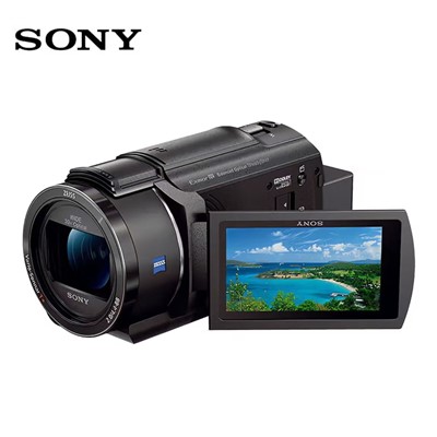 索尼(SONY) FDR-AX45A 通用摄像机 4K高清高速摄像机专用内存卡256G+摄像机包+纳米防水多膜UV镜